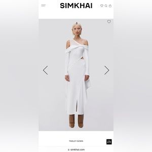 Jonathan Simkhai TINSLEY GOWN